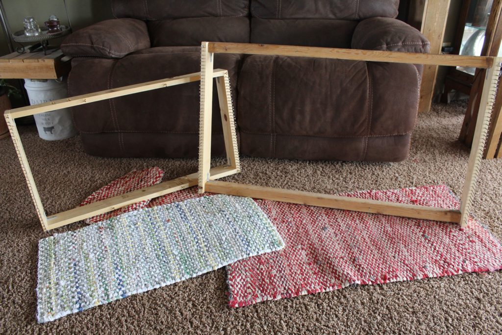 rag rug weaving loom