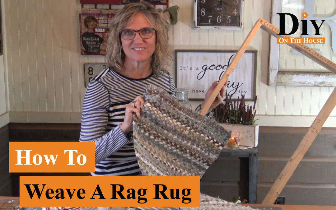 How to Weave a Rag Rug Using Scrap Fabric