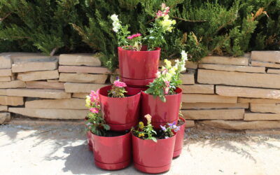 DIY Stacking Planters