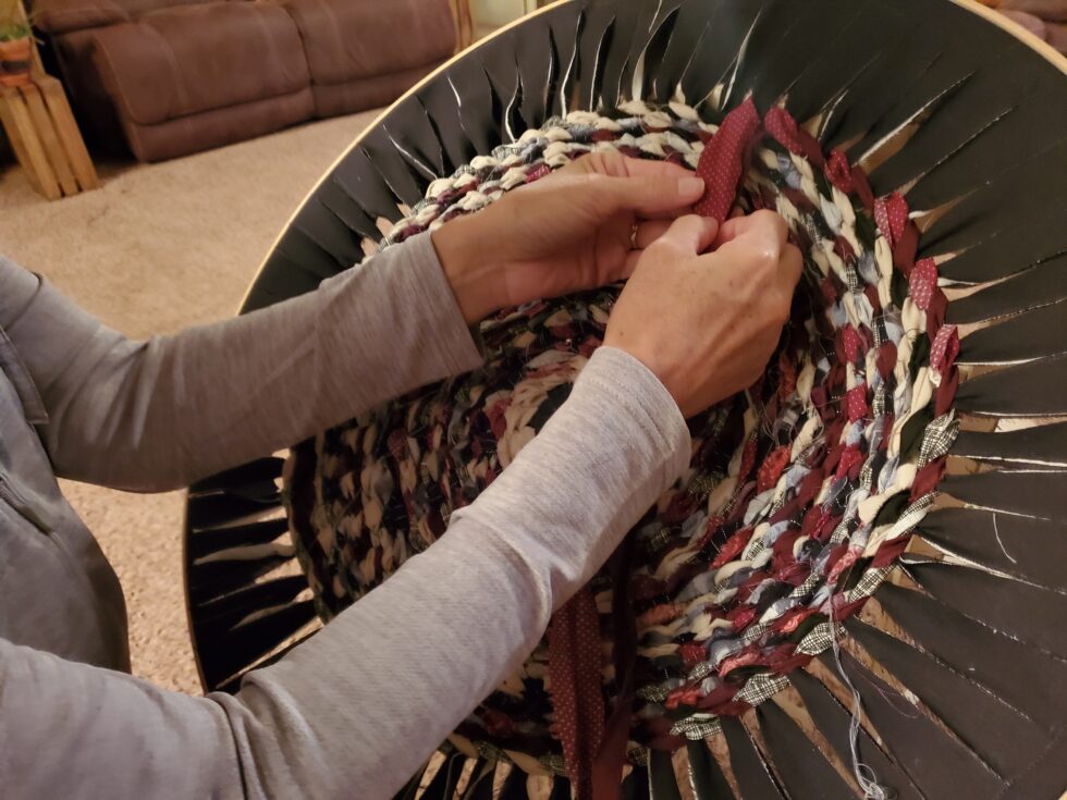 rag rug weaving loom