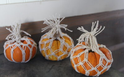 Macrame Crafts For Fall – CUTE Pumpkin Crafts!