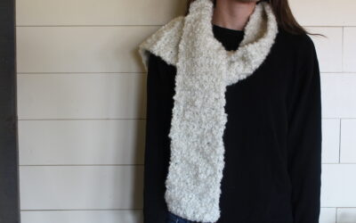 Crochet a Homespun Scarf