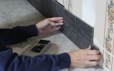 Install Peel and Stick Backsplash