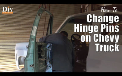 Replace Door Hinge Pins 1973-1987 Chevy Truck