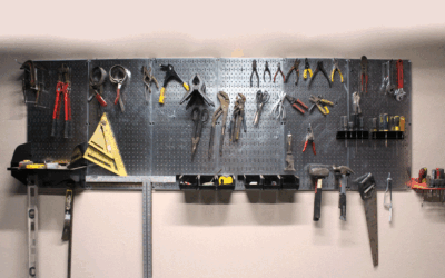 Tool Organization System – Metal Pegboard – GAMECHANGER!