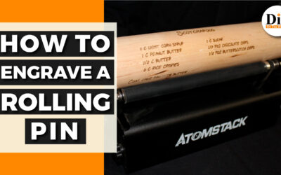 Laser Engraver Rotary Roller | Recipe on Rolling Pin