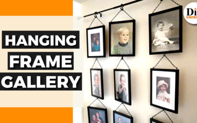 Gallery Wall DIY – Hanging Pictures Without Nails