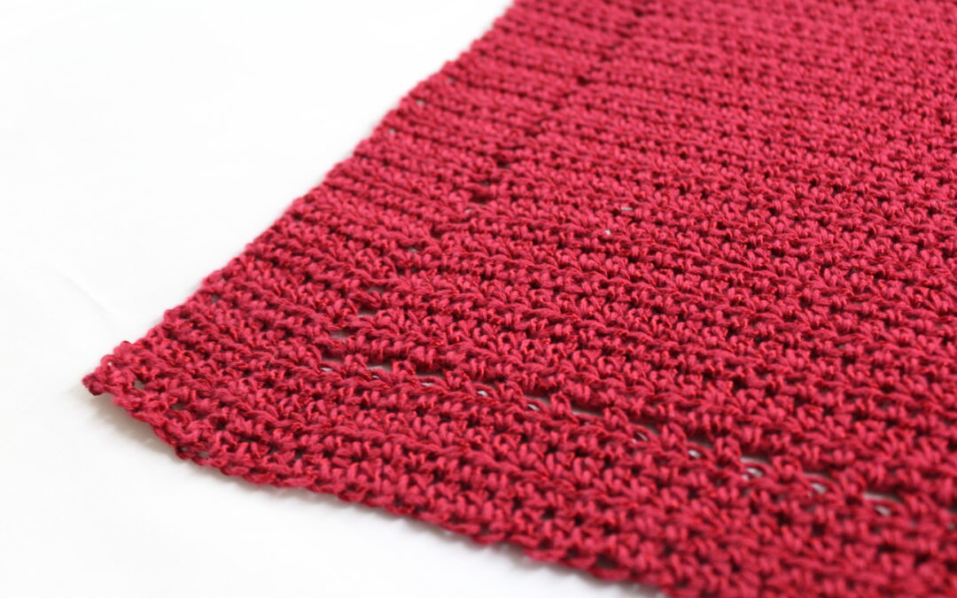 Elegant Dish Towel Crochet Pattern | Beginner Crochet Dishcloth Tutorial